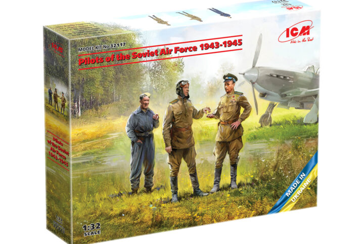 Збірна модель ICM - Пілоти радянських ВПС 1943-1945 (32117)