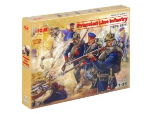 Збірна модель ICM - Пруська лінійна піхота (1870-1871р.) (35012)