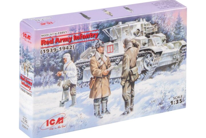 Збірна модель ICM - Піхота РККА (1939-1942р.) (35051)