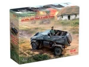 Збірна модель ICM - Sd.Kfz. 247 Ausf.B з екіпажем (35111)