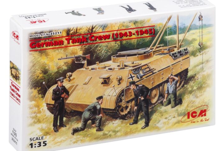 Збірна модель ICM - Німецький танковий екіпаж (1943-1945р.) (35211)
