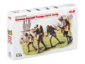 Збірна модель ICM - Німецькі штурмові частини (1917-1918р.) (35291)