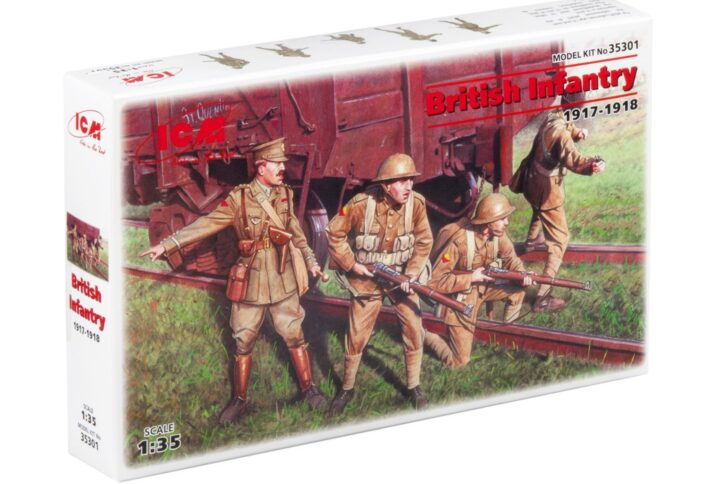 Збірна модель ICM - Британська піхота (1917-1918р.) (35301)