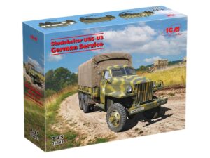 Збірна модель ICM - Studebaker US6-U3 на німецькій службі (35493)