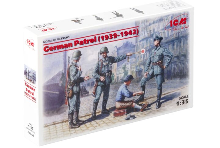Збірна модель ICM - Німецький патруль (1939-1942р.) (35561)
