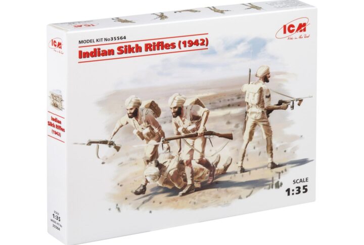 Збірна модель ICM - Індійські сікхські стрільці (1942 р.) (35564)
