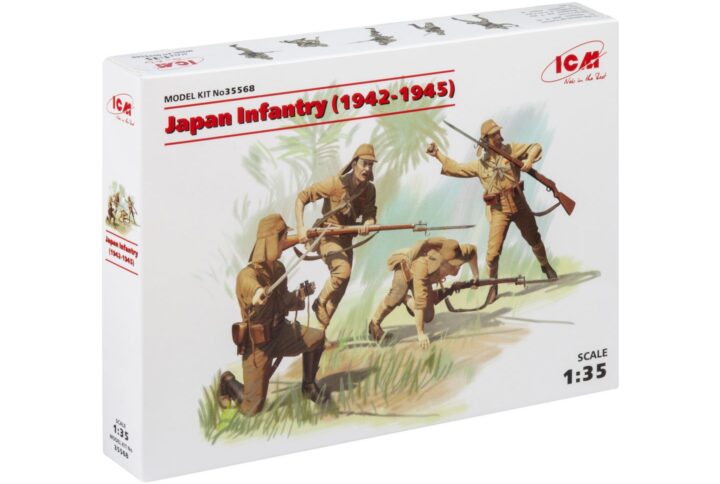 Збірна модель ICM - Японська піхота (1942-1945 р.) (35568)