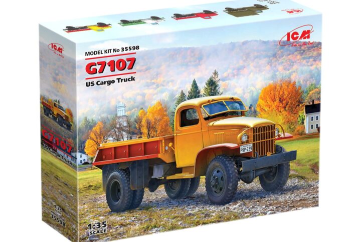 84baeva Завантажено в: Збірна модель ICM - G7107, вантажівка США (35598)