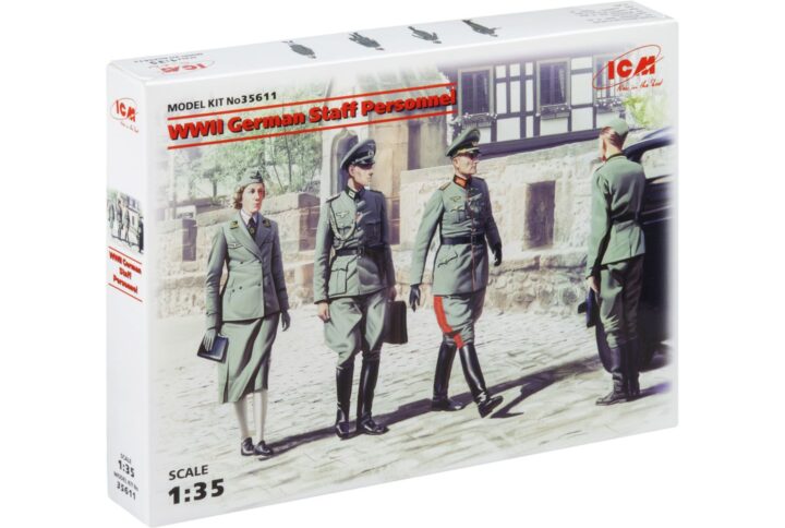 Збірна модель ICM - Німецький штабний персонал часів Другої світової війни (35611)