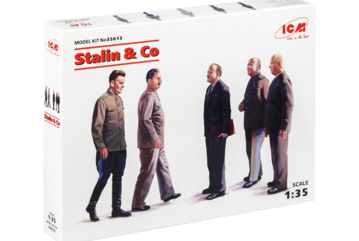 Збірна модель ICM - Сталін та інші (набір з 5 фігур) (35613)