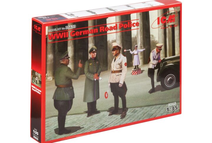 Збірна модель ICM - Німецька дорожня поліція 2 Світової війни (35633)