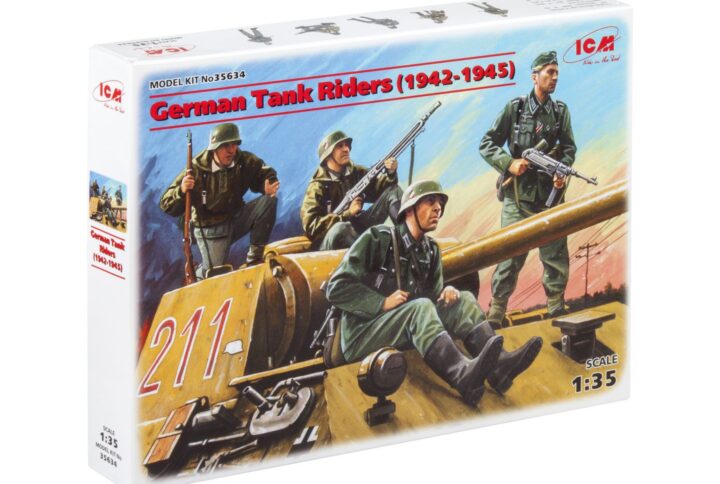 Збірна модель ICM - Німецький танковий десант (1942-1945) (35634)