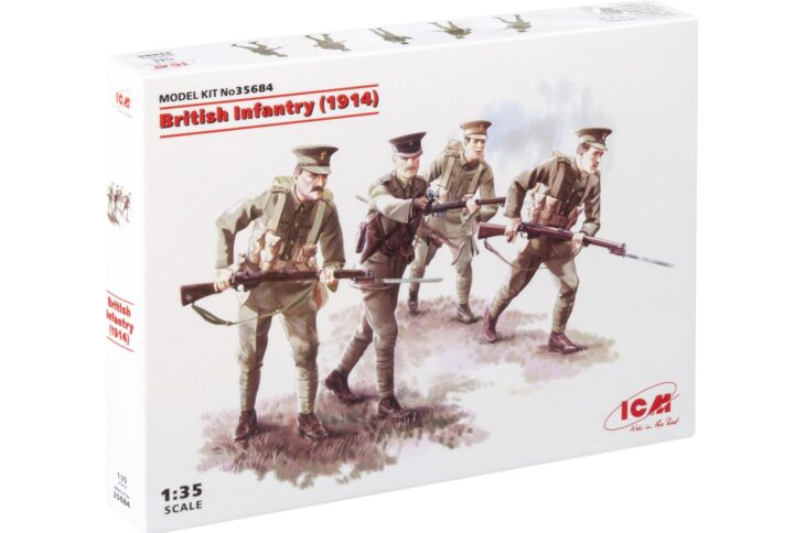 Збірна модель ICM - Британська піхота (1914 р.) (35684)