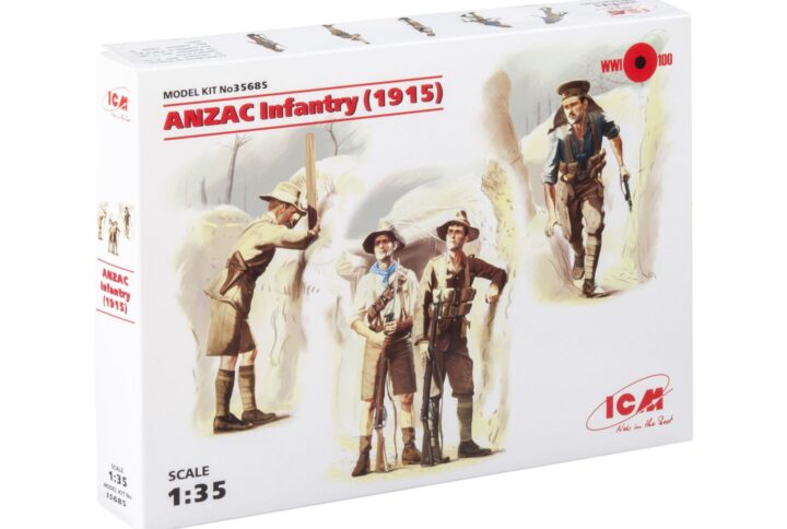 Збірна модель ICM - Піхота АНЗАК (1915р.) (35685)