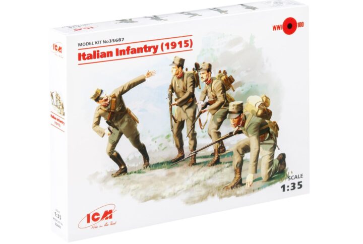 Збірна модель ICM - Піхота Італії (1915р.) (35687)