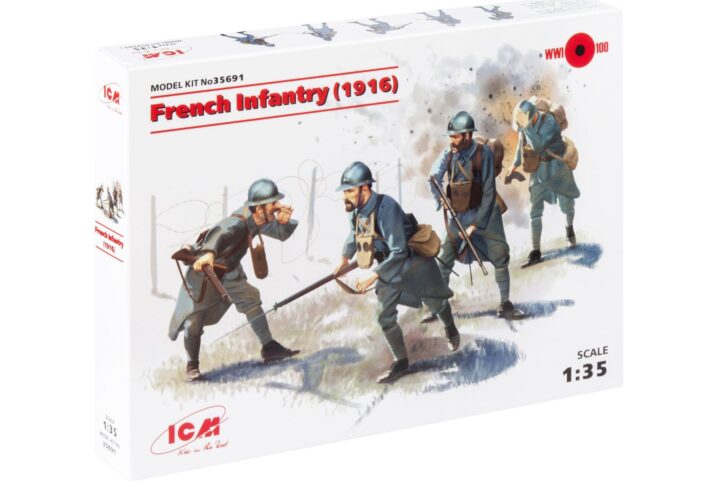 Збірна модель ICM - Французська піхота (1916 р.) (35691)