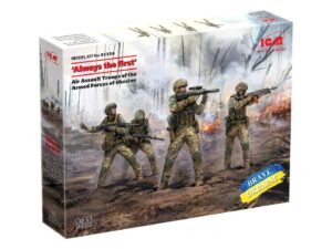 Збірна модель ICM - "Завжди перші", Десантно-штурмові війська Збройних Сил України (4 фігури) (35754)