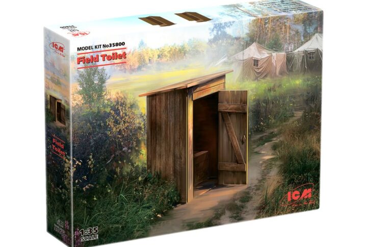 Збірна модель ICM - Польовий туалет (35800)