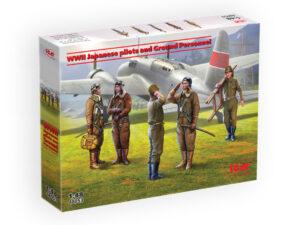 Збірна модель ICM - Японські пілоти та наземний персонал 2СВ (48053)