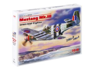 Збірна модель ICM - Мустанг Мк.ІІІ, винищувач ВПС Великобританії 2 Світової війни (48123)