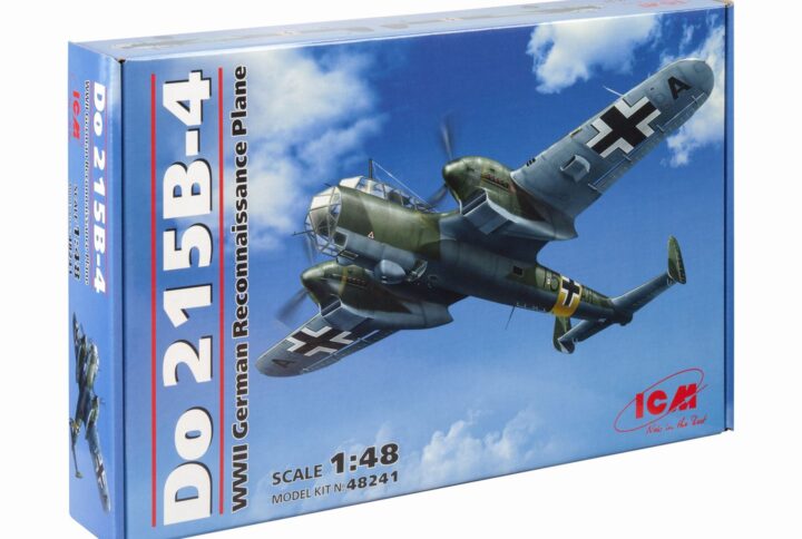 Збірна модель ICM - Do 215 B-4, Німецький літак-розвідник 2 Світової війни (48241)
