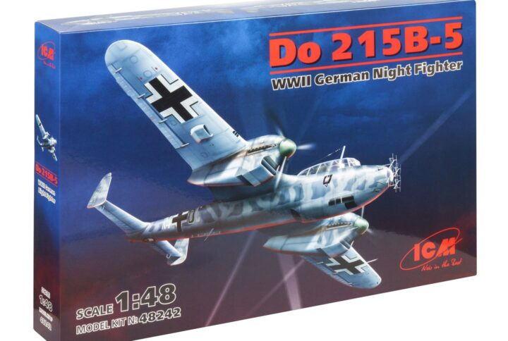 Збірна модель ICM - Do 215 B-5, німецький нічний винищувач 2 Світової війни (48242)