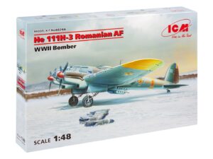 Збірна модель ICM - He 111H-3 ВПС Румунії, Бомбардувальник II СВ (48266)