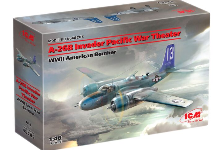 Збірна модель ICM - A-26В Invader «На Тихоокеанському театрі», Американський бомбардувальник II СВ (48285)