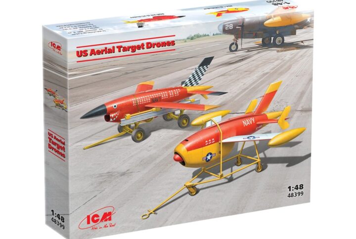 Збірна модель ICM - Повітряні дрони - мішені США (48399)
