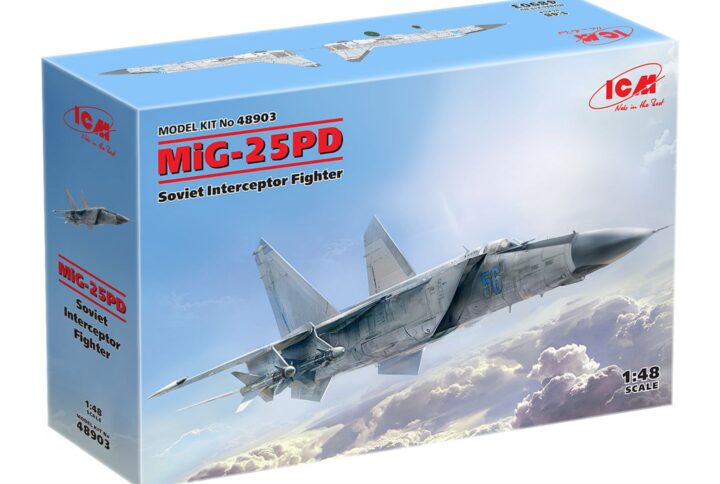 Збірна модель ICM - МіГ-25 РД, Радянський винищувач-перехоплювач (48903)