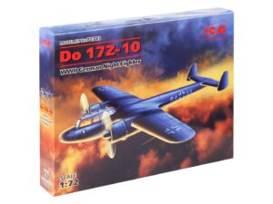 Збірна модель ICM - Do 17Z-10, Німецький нічний винищувач 2 Світової війни (72303)