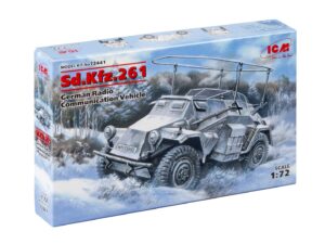 Збірна модель ICM - Sd.Kfz.261, німецький бронеавтомобіль радіозв'язку (72441)