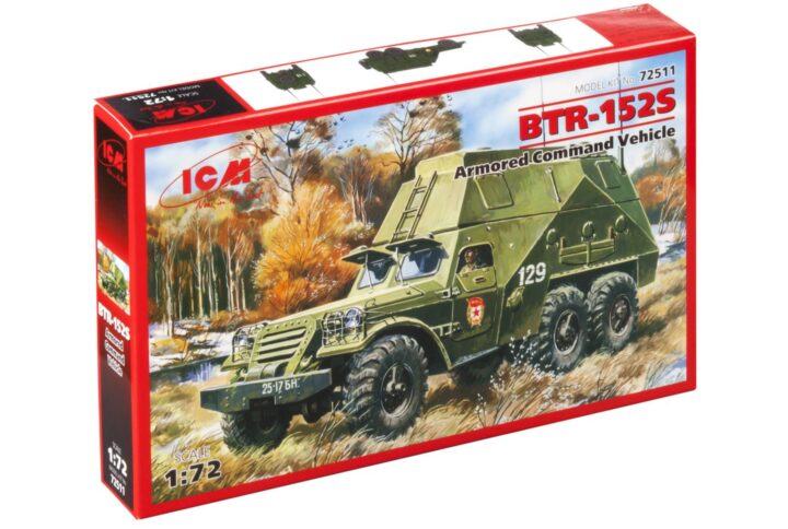 Збірна модель ICM - БТР-152К, Військова техніка (72521)