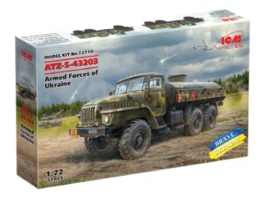 Збірна модель ICM - АТЗ-5-43203, паливозаправник Збройних Сил України (72710)