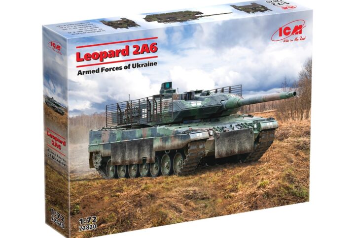 Збірна модель ICM - Leopard 2A6 Збройні Сили України (72820)