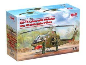 Збірна модель ICM - AH-1G Cobra з американськими пілотами (війна у В'єтнамі) (32062)
