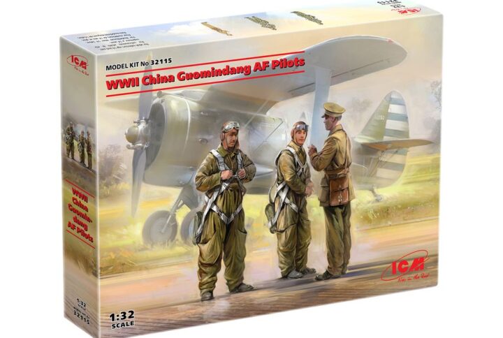 Збірна модель ICM - Пілоти ВПС Китаю 2 Світової Війни (32115)