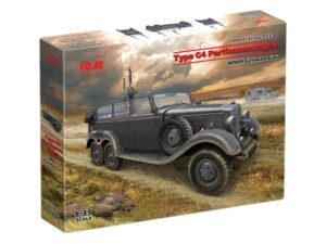 Збірна модель ICM - G4 з Військова технікам, Німецький автомобіль IIСВ (35530)