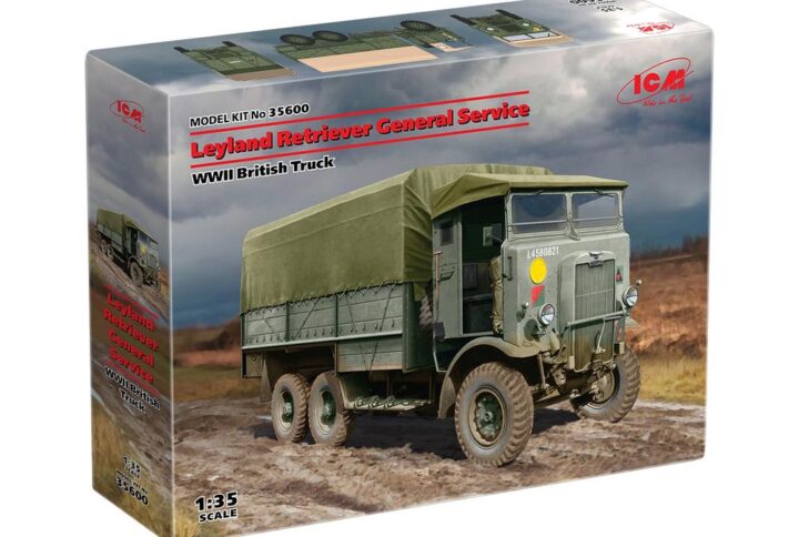 Збірна модель ICM - Leyland Retriever General Service, Британський вантажний автомобіль II СВ (35600)