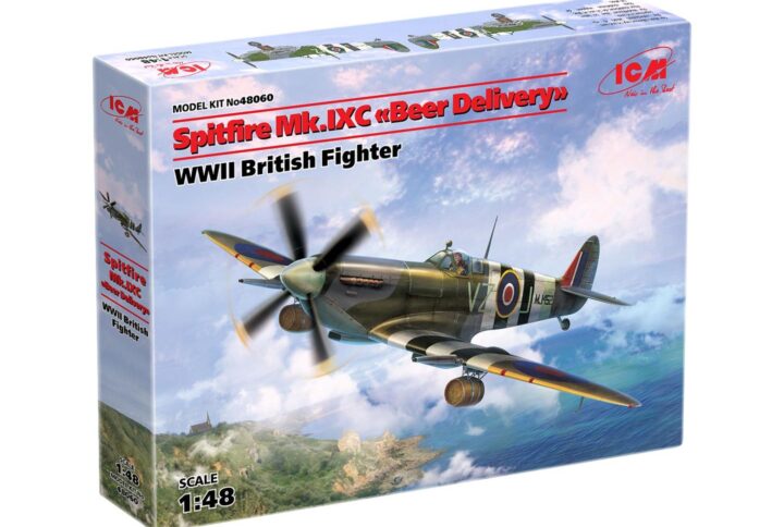 Збірна модель ICM - Спітфайр Mk.IXC «Постачання пива», Британський винищувач 2 Світовой Війни (48060)