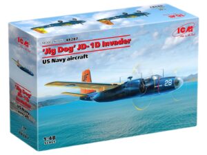 Збірна модель ICM - "Jig Dog" JD-1D Invader, літак ВМС США (48287)