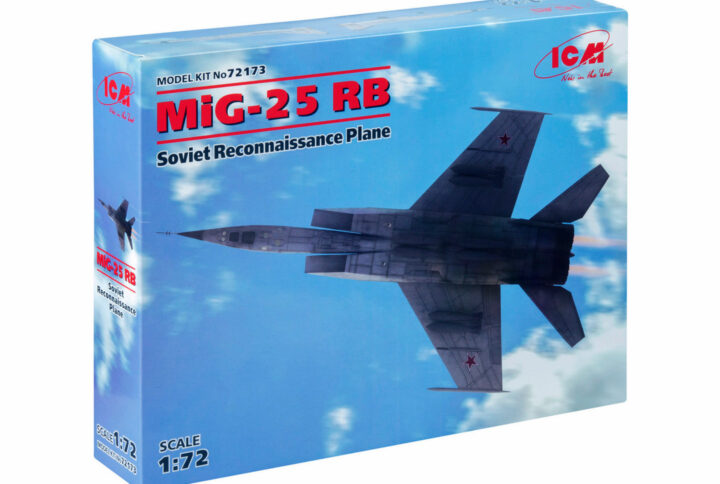 Збірна модель ICM - MіГ-25 РБ, Радянський літак-розвідник (72173)