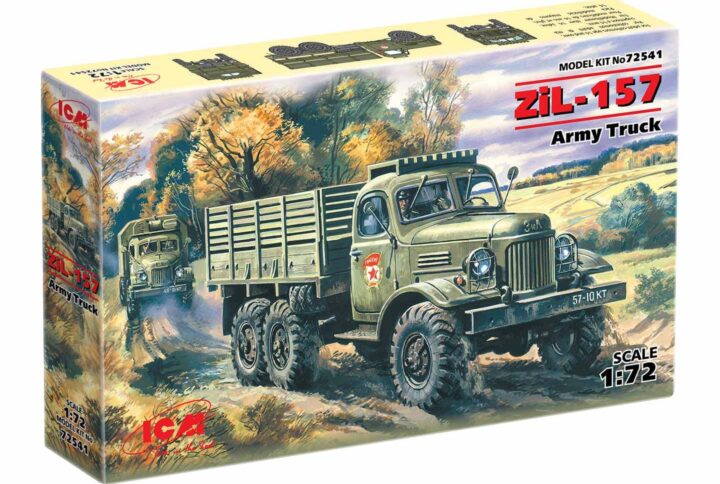 Збірна модель ICM - Зіл-157, армійський вантажний автомобіль (72541)