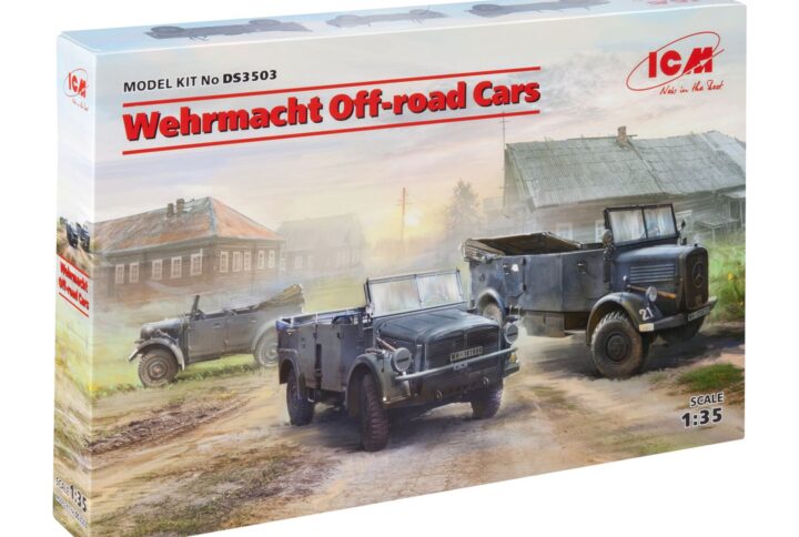 Збірна модель ICM - Позашляховa Цивільна техніка Вермахту (DS3503)