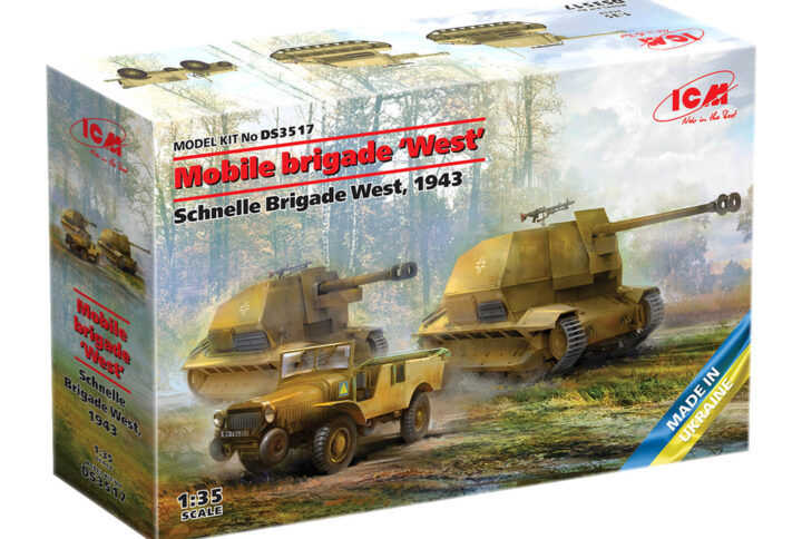 Збірна модель ICM - Мобільна бригада "Вест" (Schnelle Brigade West), 1943 рік (DS3517)