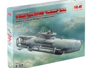 Збірна модель ICM - Флот типу XXVIIB “Зеехунд” (пізній), надмалий німецький Флот 2 Світової війни (S.007)