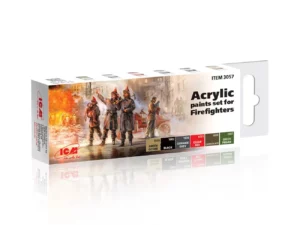 Набір акрилових фарб ICM для пожежних (3057)