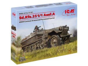 Збірна модель ICM - Sd.Kfz.251/1 Ausf.A, Німецький Військова техніка 2 Світової Війни (35101)