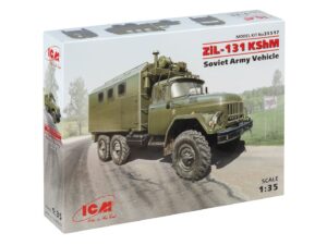 Збірна модель ICM - ЗіЛ-131 КШМ, Радянський військовий автомобіль (35517)