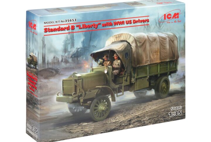 Збірна модель ICM - Standard B “Liberty” з водіями США I СВ (35653)